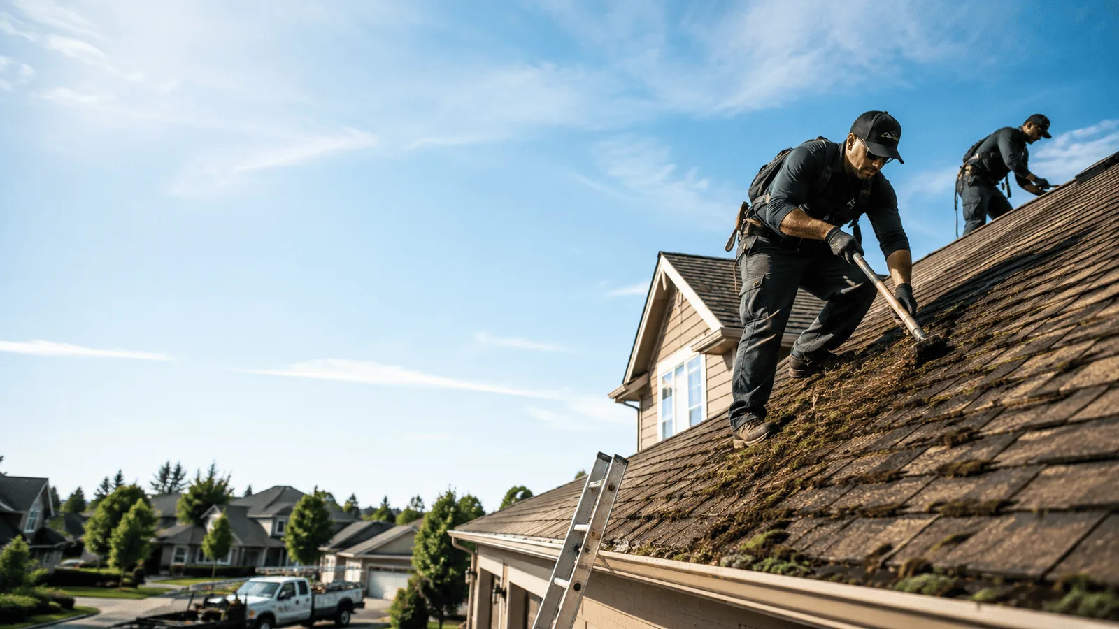 Roof Moss Removal in Knott, TX near me